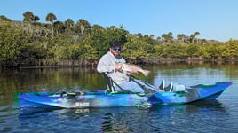 Kayak fishing the flats