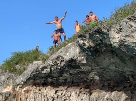 Cliff Jumping & Visit