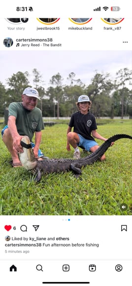 Live Capture Alligator Hunt
