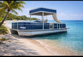 Pontoon With Slide