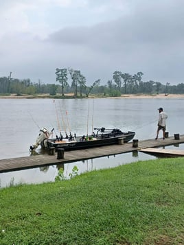 Fishing On Houston's Buffalo Bayou