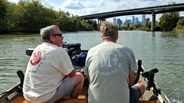 Fishing On Houston's Buffalo Bayou