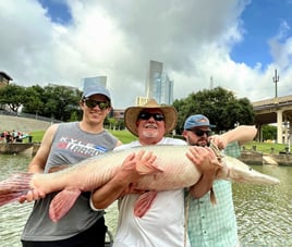 Fishing On Houston's Buffalo Bayou