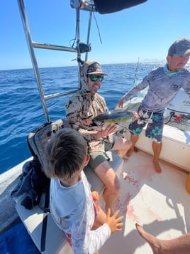 Fishing And Having Fun In The Sea