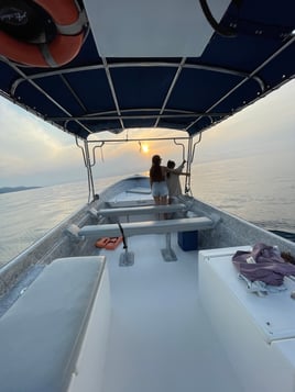 Fishing And Having Fun In The Sea