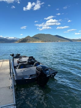 Fishing On Trinity Lake