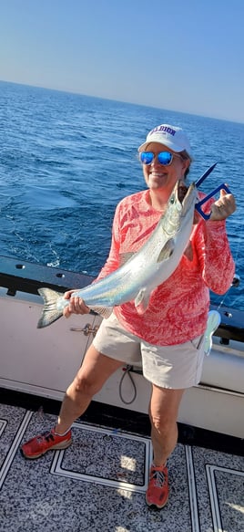 Fishing On Lake Michigan!
