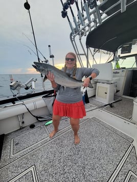 Fishing On Lake Michigan!