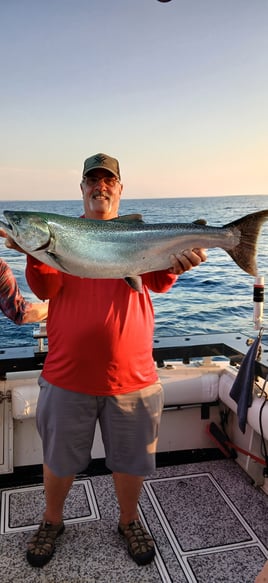 Fishing On Lake Michigan!