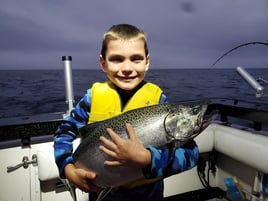 Fishing On Lake Michigan!