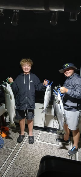 Fishing On Lake Michigan!