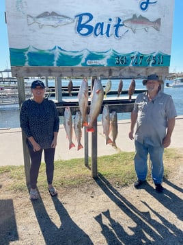 Bay Fishing For One, Two, Or, Three
