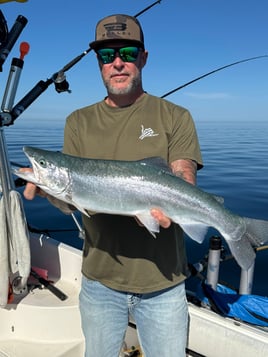 Lake Michigan Salmon Trip