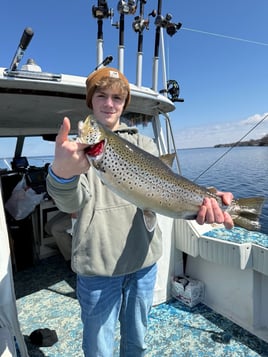Offshore Lake Trout Fishing