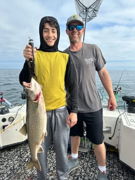 Offshore Lake Trout Fishing