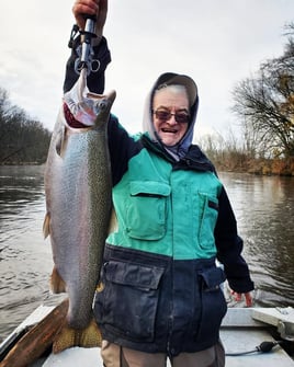 Spring Steelhead Big Manistee River