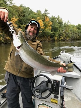 Spring Steelhead Big Manistee River