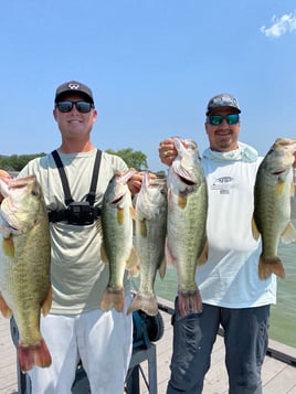 Largemouth Bass Fishing in Lago Vista, Texas
