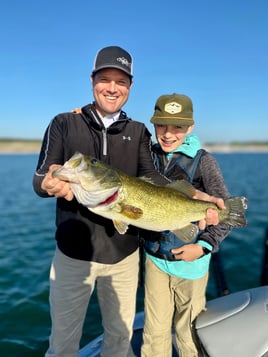 Largemouth Bass Fishing in Lago Vista, Texas