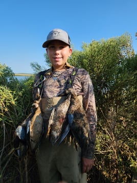 Texas Coastal Marsh Duck Hunt