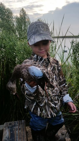 Texas Coastal Marsh Duck Hunt