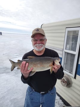 Sleeper House Ice Fishing