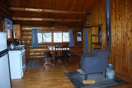 Ice Fishing In North Maine Woods