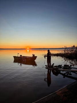 Bass Fishing Italy Bracciano Lake