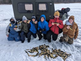 Full Day Perch Ice Fishing