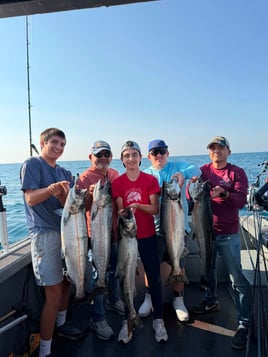 Morning Salmon Fishing Trip