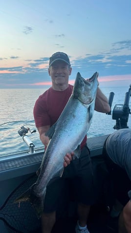 Morning Salmon Fishing Trip
