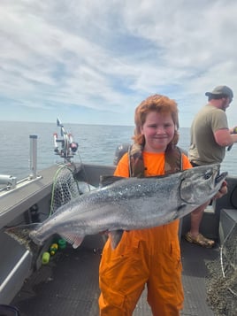 Morning Salmon Fishing Trip