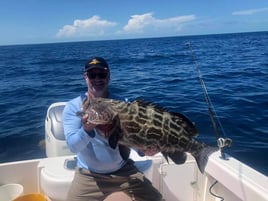 Black Grouper Fishing in Marathon, Florida