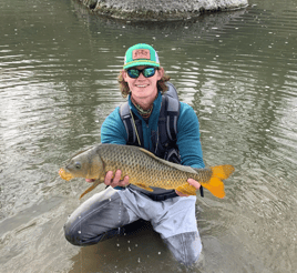 Carp and Buffalo on the Fly