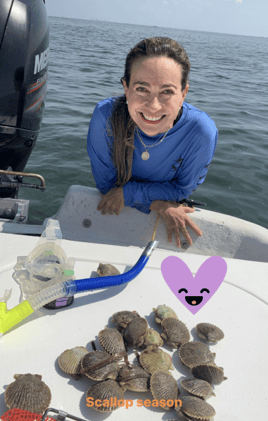 Crystal River Scalloping