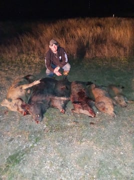 Thermal Scope Hog Hunt
