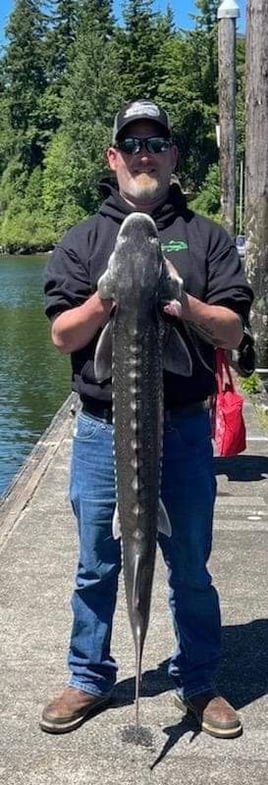 Olympic Peninsula Sturgeon Fishing