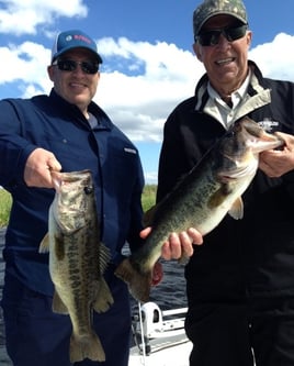 Largemouth Bass Fishing in Okeechobee, Florida