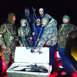 St. Bernard Nighttime Bowfishing