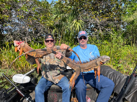 Iguana Hunting in Lake Worth Beach, Florida