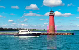 Half day fishing charter out of Kenosha Wisconsin