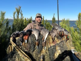 Open Water Scissor Rig Duck Hunts