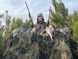 Open Water Scissor Rig Duck Hunts