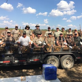Texas Dove Hunt Fun!