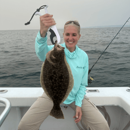 Flounder Fishing in Port Jefferson, New York