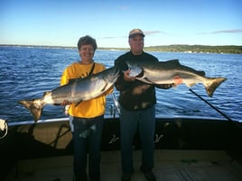 Grand Traverse Bay Salmon And Lake Trout