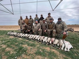 Texas Panhandle Goose Hunt