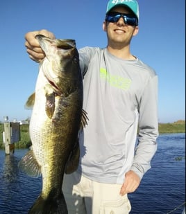 Largemouth Bass Fishing in Fellsmere, Florida