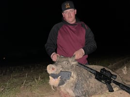 Hog Fishing in Rising Star, Texas