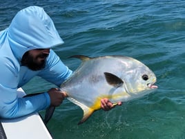 Permit Fishing in Key Biscayne, Florida